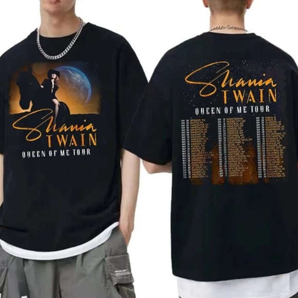 Gildan Other - Queen Of Me Tour 2023 Shania Twain Tour 2023 Shirt 2 Sided